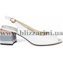 Босоніжки Z265-70H-Y081K (мал разм) белая кожа л