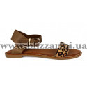 Сандалии S-10116 leo 210 zrgz brown коричневая кожа л