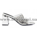 Сабо, шлепанцы XH2056-802-1 white кожа л