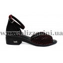 Босоніжки G019 9745 327 черный нубук л