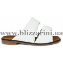 Сабо, шлепанцы MORO-73 betul white белая кожа л