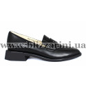Туфлі S702-11-Y576A-9 черная кожа туф