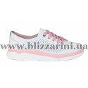 Кросiвки, кеди BF2-228-02 white/pink  искусст. кожа л-т