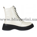 Ботинки 18J813-5504J-6494 (мал разм) молочная кожа бот