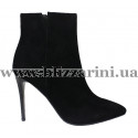 Ботильоны S594-10-R019B черный замш бот