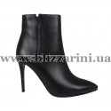Ботильоны S594-10-Y164B черная кожа бот