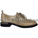 Туфлі K233-L55-337A бежевая масло кожа туф