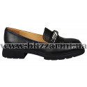 Туфлі KP012-CX936-P286 черная кожа туф