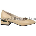 Туфлі 21A114-A223-YP1027TA (бол разм) бежевая кожа туф