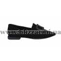 Туфлі 18J1163-02D-3008 черный замш туф