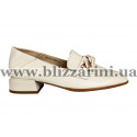Туфлі S814-03-Y780A-9 бежевая кожа туф
