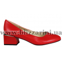 Туфлі S800-01-Y574A-9 красная кожа туф