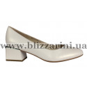 Туфлі S800-01-Y630A-9 молочная кожа туф
