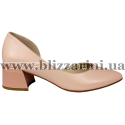 Туфлі S853-03-Y414H-9 пудра кожа л-т
