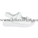 Босоніжки 7885 белая кожа л