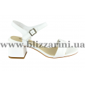 Босоніжки 18J1510-03L-1379 белая кожа л