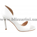 Туфлі S1178-01-Y081H-9 белая кожа л-т