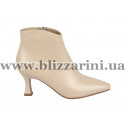 Ботильоны S1294-21-Y121B бежевая кожа бот