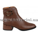 Ботинки S1305-01-Y1014B (мал разм) коричневая кожа бот