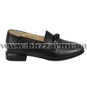 Туфлі S636-13-Y164A-9 (мал разм) черный кожа туф