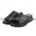 Сабо, шлепанцы LO-014-3 черная кожа л