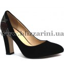 Туфлі KR3100-33-584L black замш  т