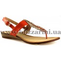 Сандалии 2B578-5 кожзам orange кожа л