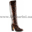 Сапоги 3189-1601C  H51 brown лак ос