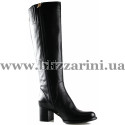 Сапоги AL432-3BC152-A288 black кожа  ос