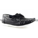 Мокасины, слипоны 207-8 прес black кожа т