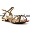 Сандалии A036L-1-993-1022-989L beige кожа л