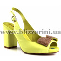 Босоніжки AB03-835 73 yellow  кожа л