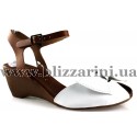 Босоніжки 261-D700  white белая кожа л