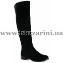 Сапоги 1729L19-M3-766BM  (МЕХ4) black замш з