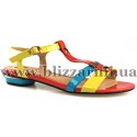 Сандалии K566-6459 кожзам yellow/blue B123+B104+B1 л