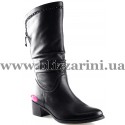 Полусапоги 2F1961F-2806-OW70RE3 (МЕХ 4) (шир полн) black кожа з