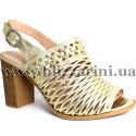 Босоніжки 0436-656-804 18Y 062.3 gold  золото кожа  л