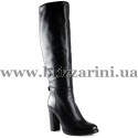 Сапоги 11509-78 black кожа ос