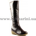 Сапоги 3D169-0706-R215G (полн мех) brown кожа з
