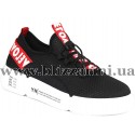 Кросiвки, кеди 93-1 A black кожзам  черный   туф