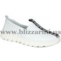 Кросiвки, кеди 607 102-32002 beyaz  белая  кожа  туф