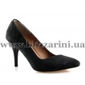 Туфлі 303-017 grey suede серый замш т
