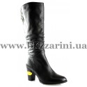 Сапоги T1990-A2896-GM12 (МЕХ 4) black кожа з