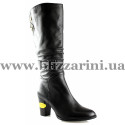 Сапоги T1990-A2896-G12 black кожа ос