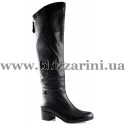 Ботфорты H1117-001SM-2 (MEX 4) black кожа з