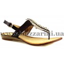 Сандалии 2B578-5 кожзам coffee кожа л