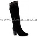 Сапоги H16011-6305SM-1 (MEX 4) black замш (-8-) з