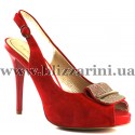 Босоніжки 3906-6306-6P red замш л