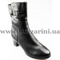 Сапоги DLM394-720(шерсть) больш разм black кожа 320+1472 з