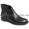 Ботинки KR379-08-129-R  black кожа  бот